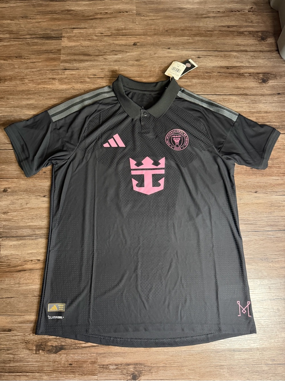 Adidas Inter Miami CF Away Authentic Jersey Messi $180 NWT Men's Size XL
